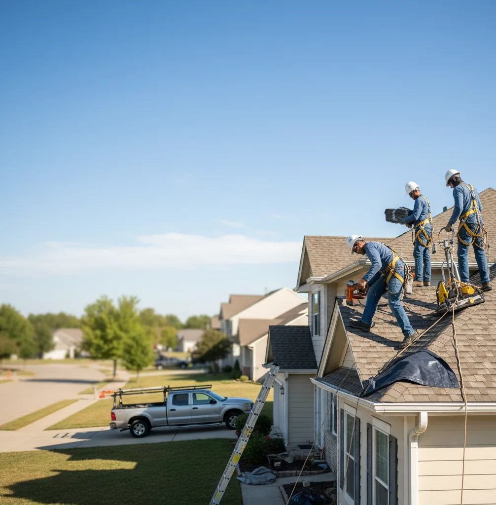 Roof Repair in Montgomery Village